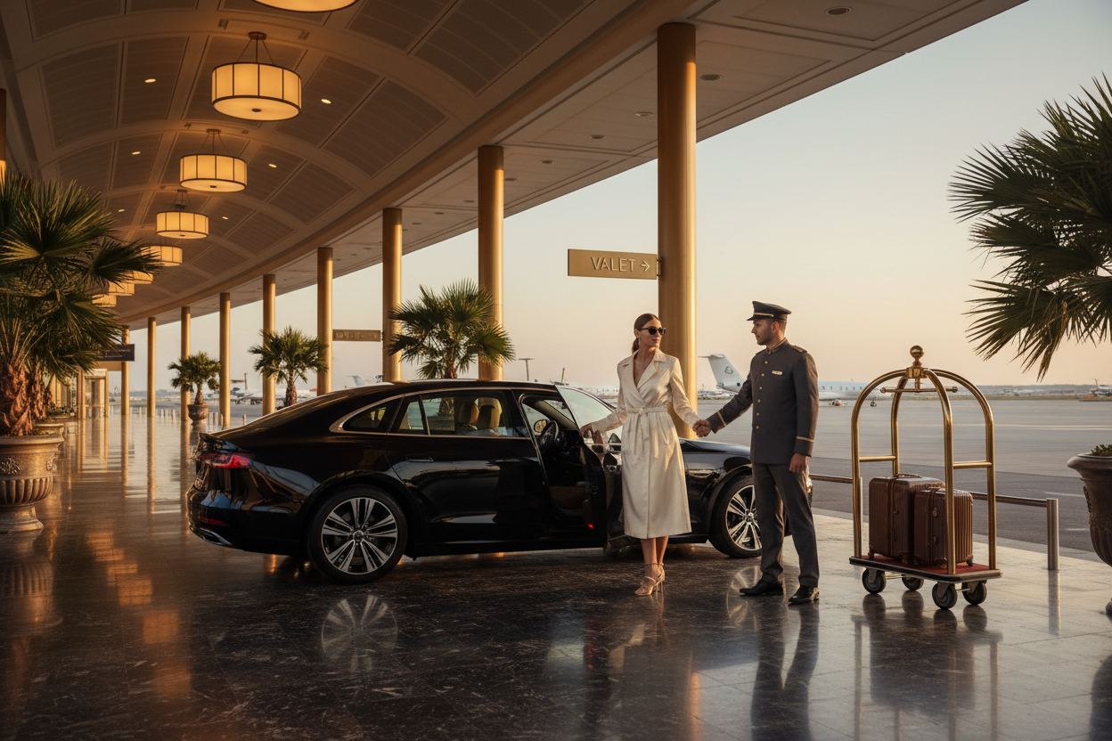 Luxury valet experience